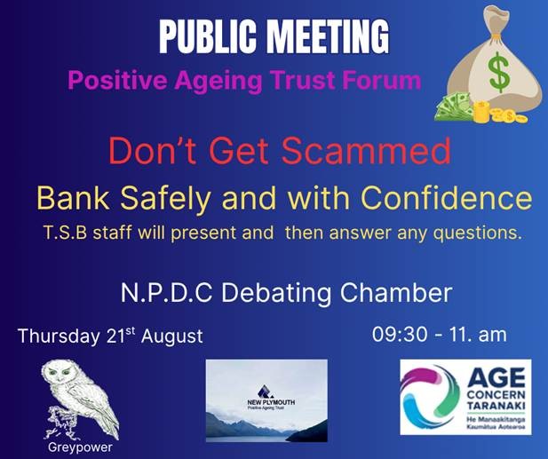 Positive Ageing - Dont get scammed 21.08.25