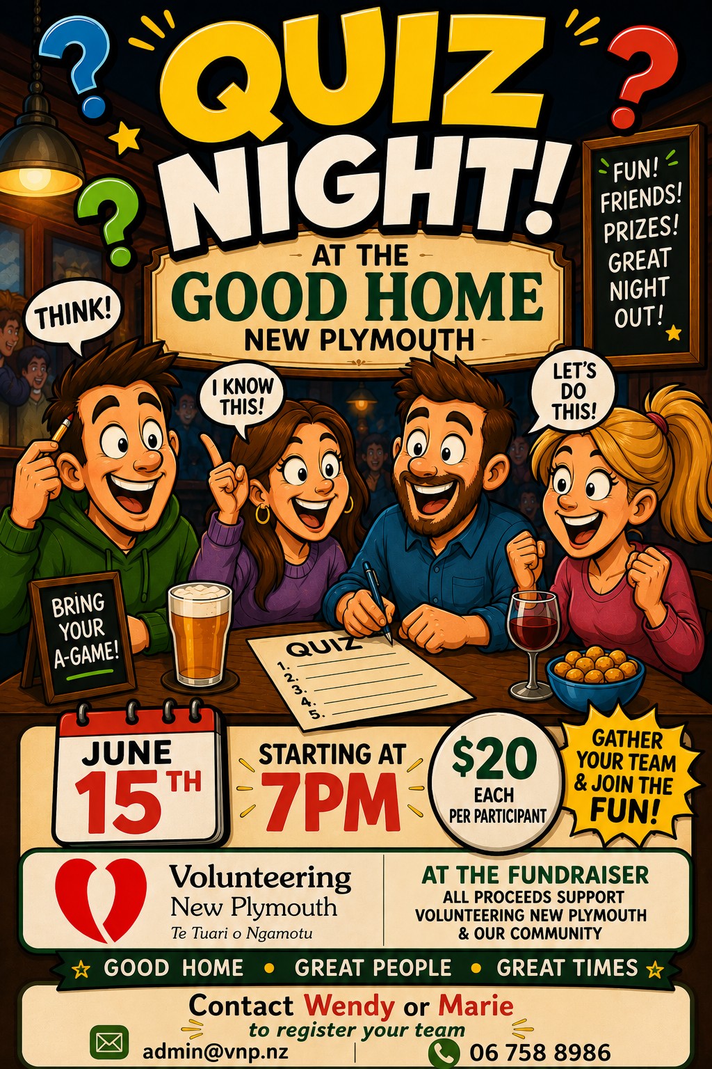 QUIZ NIGHT POSTER  May 13, 2026,